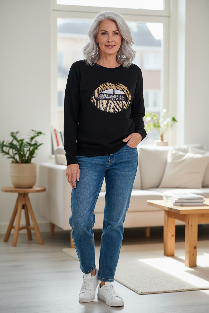 We Are The Others Black Sweatshirt Sz 3
