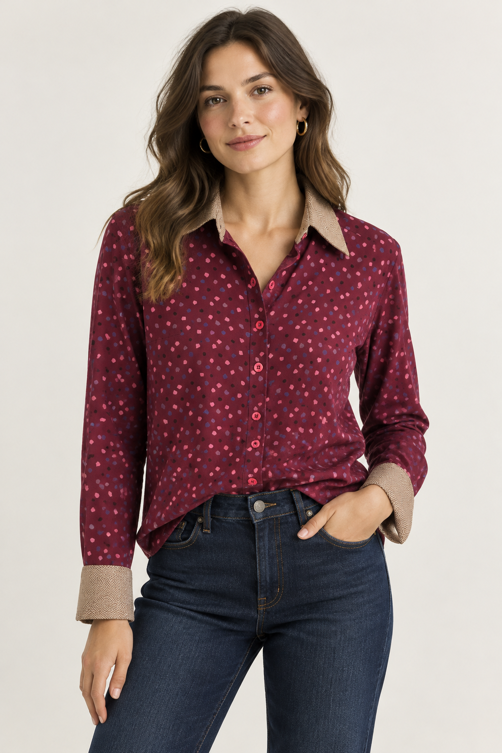 World Silk Shirt 2011 |Sz S/M