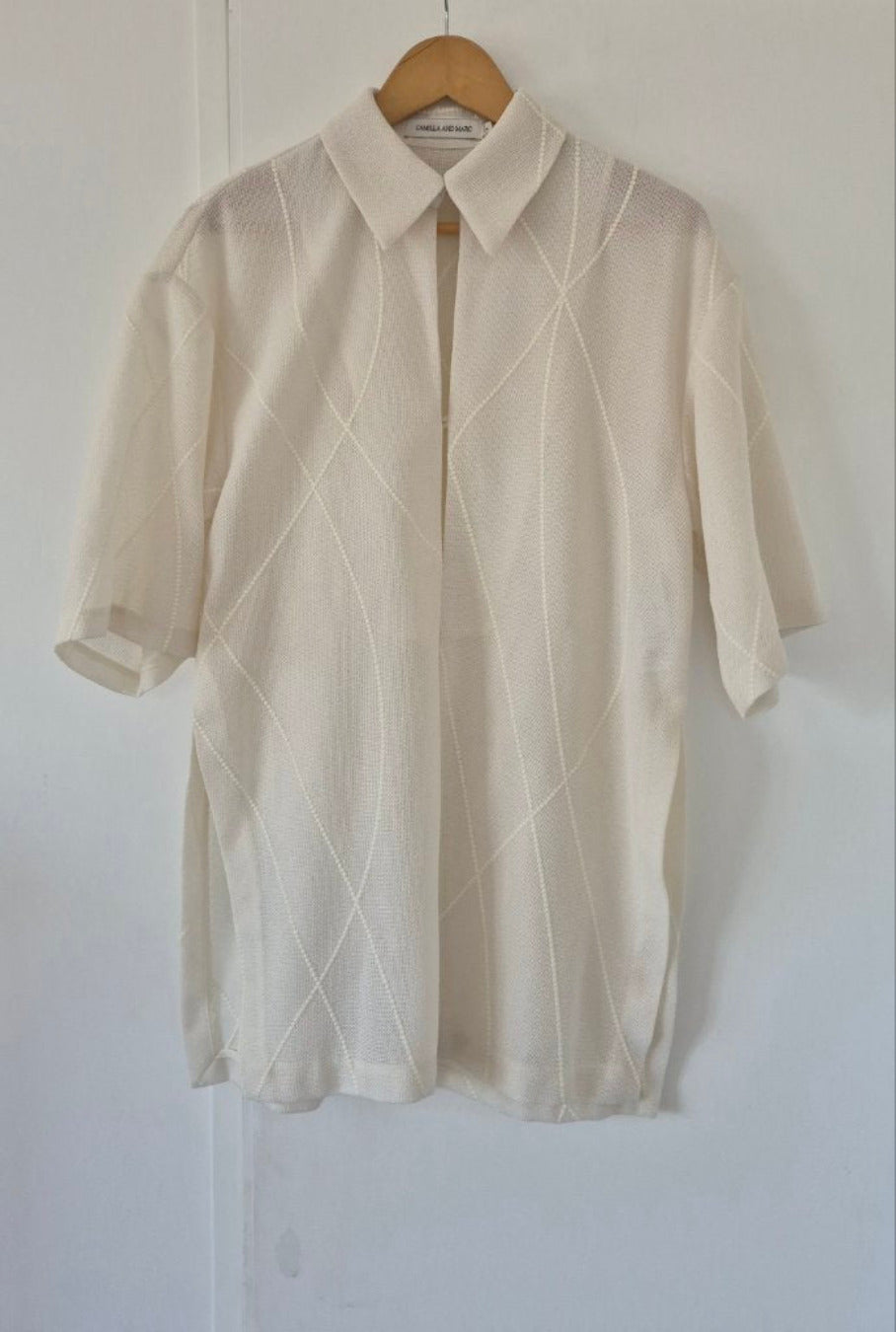 Front view of Camilla and Marc Cadence Cream Set Size 6/8, preloved designer clothing at Copper & Cotton