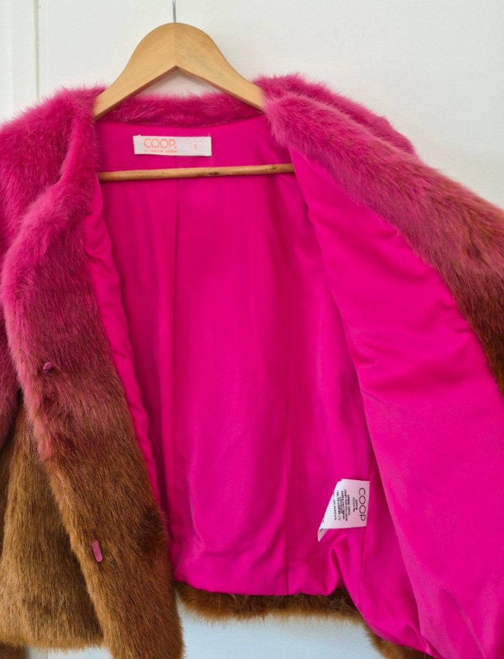 Coop Crazy Fur You Jacket | Size S