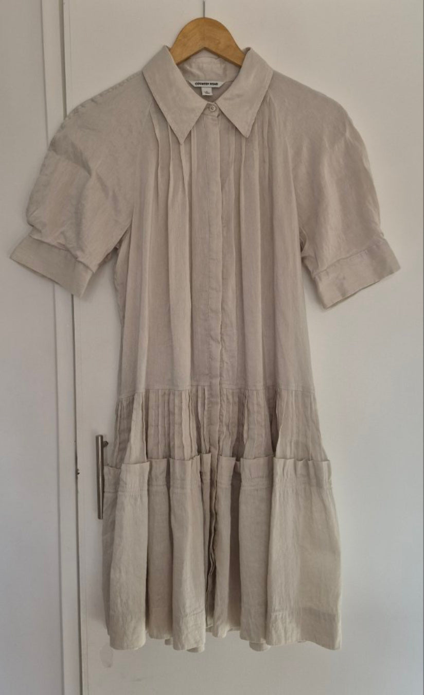 Front view of Country Road Dress Size 8, preloved designer clothing at Copper & Cotton