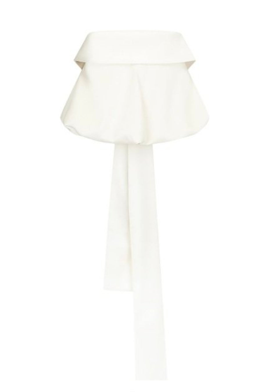 Harris Tapper Eliza Bubble Hem Top  - Ivory | Size Small