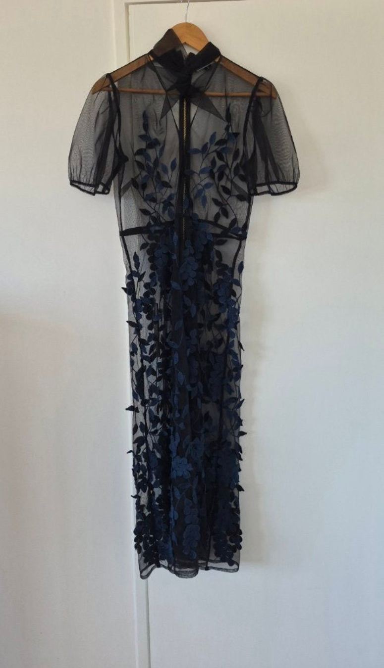 Front view of Kate Sylvester Dress Sz S, preloved designer clothing at Copper & Cotton