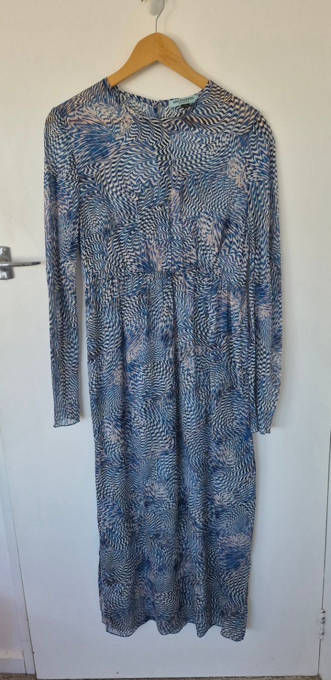 Front view of Kate Sylvester Maxi Dress Size 10, preloved designer clothing at Copper & Cotton
