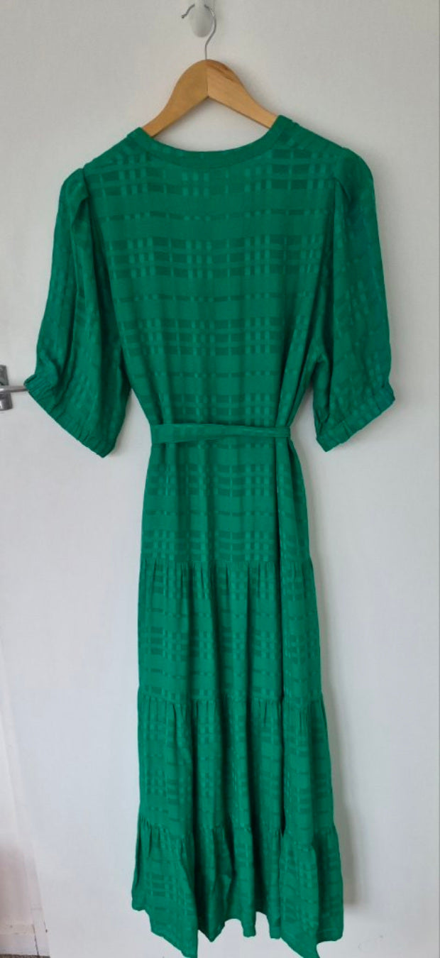 Back view of Loobies Story Maxi Dress Size 14, preloved designer clothing at Copper & Cotton
