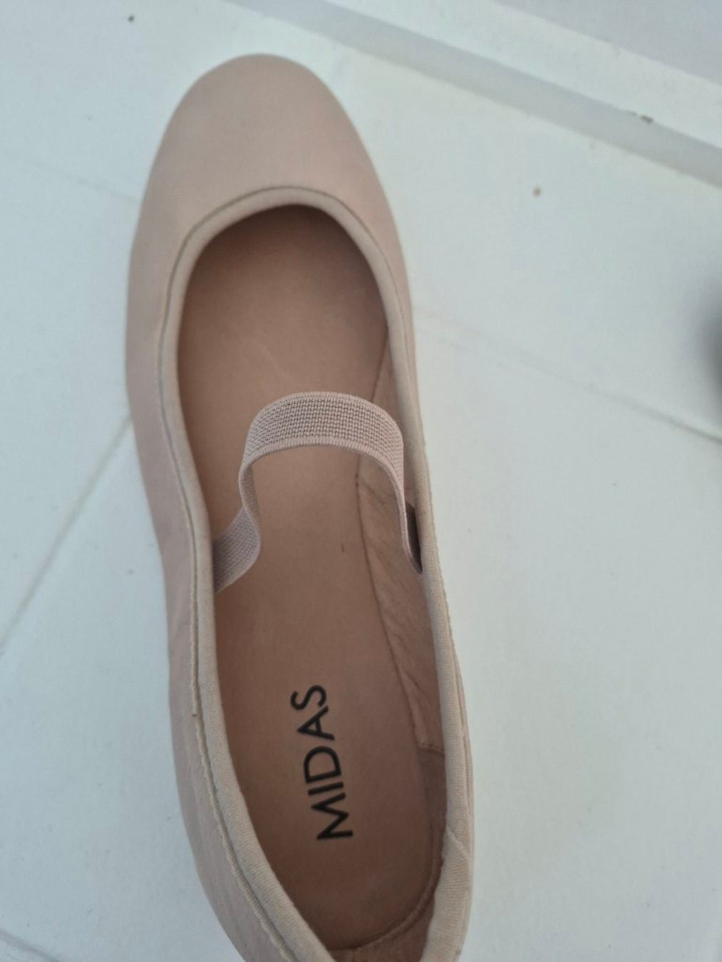 Midas Pink Ballet Flats | Sz 38