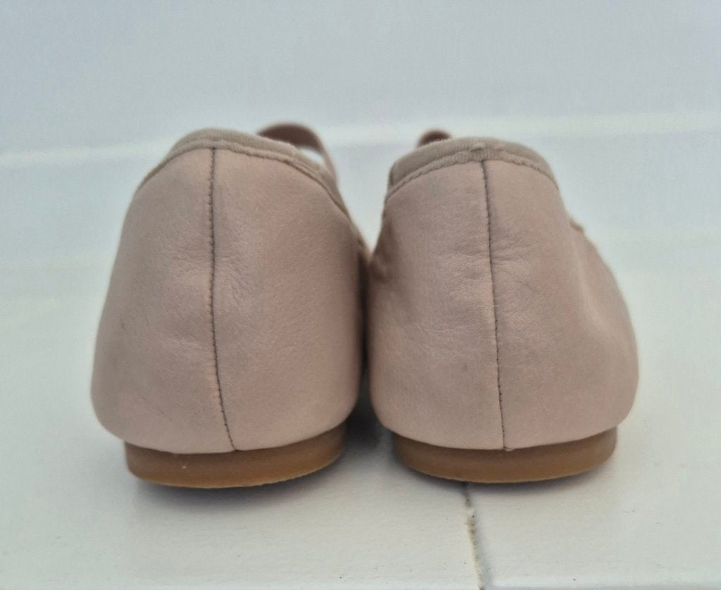 Midas Pink Ballet Flats | Sz 38