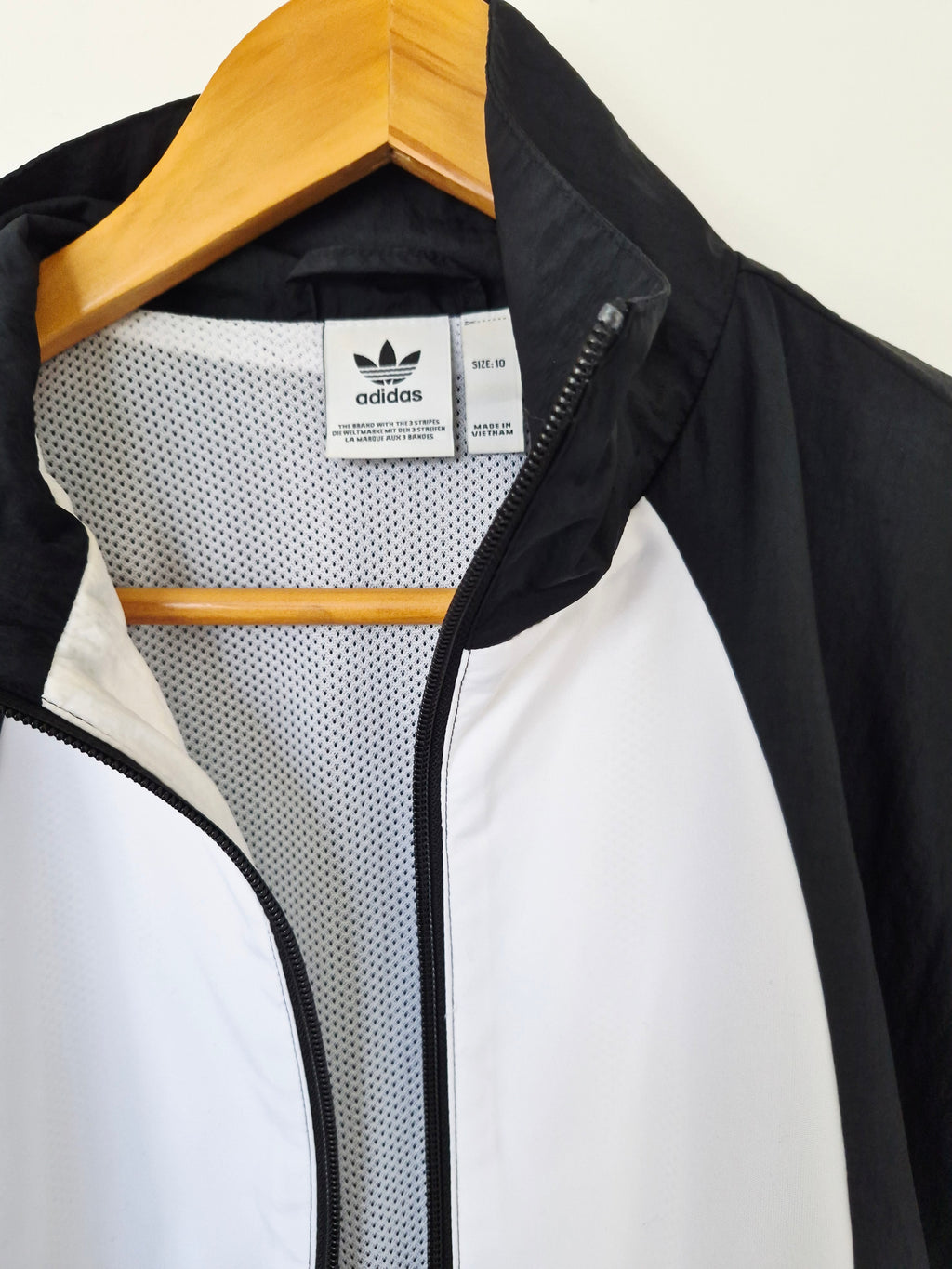 Adidas Windbreaker Bomber Jacket | Size 10