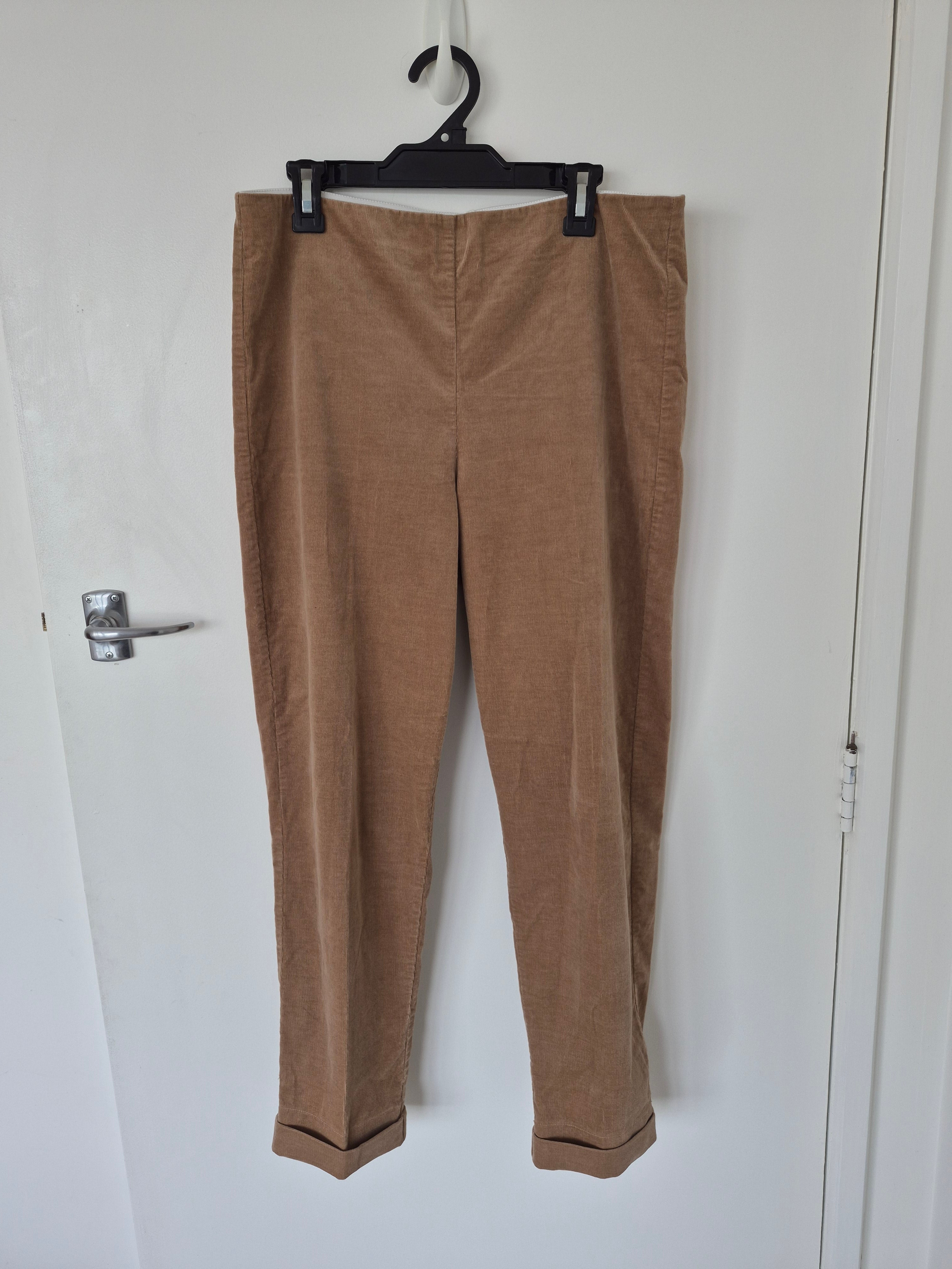 Sills Beige Cord Pants | Size 14