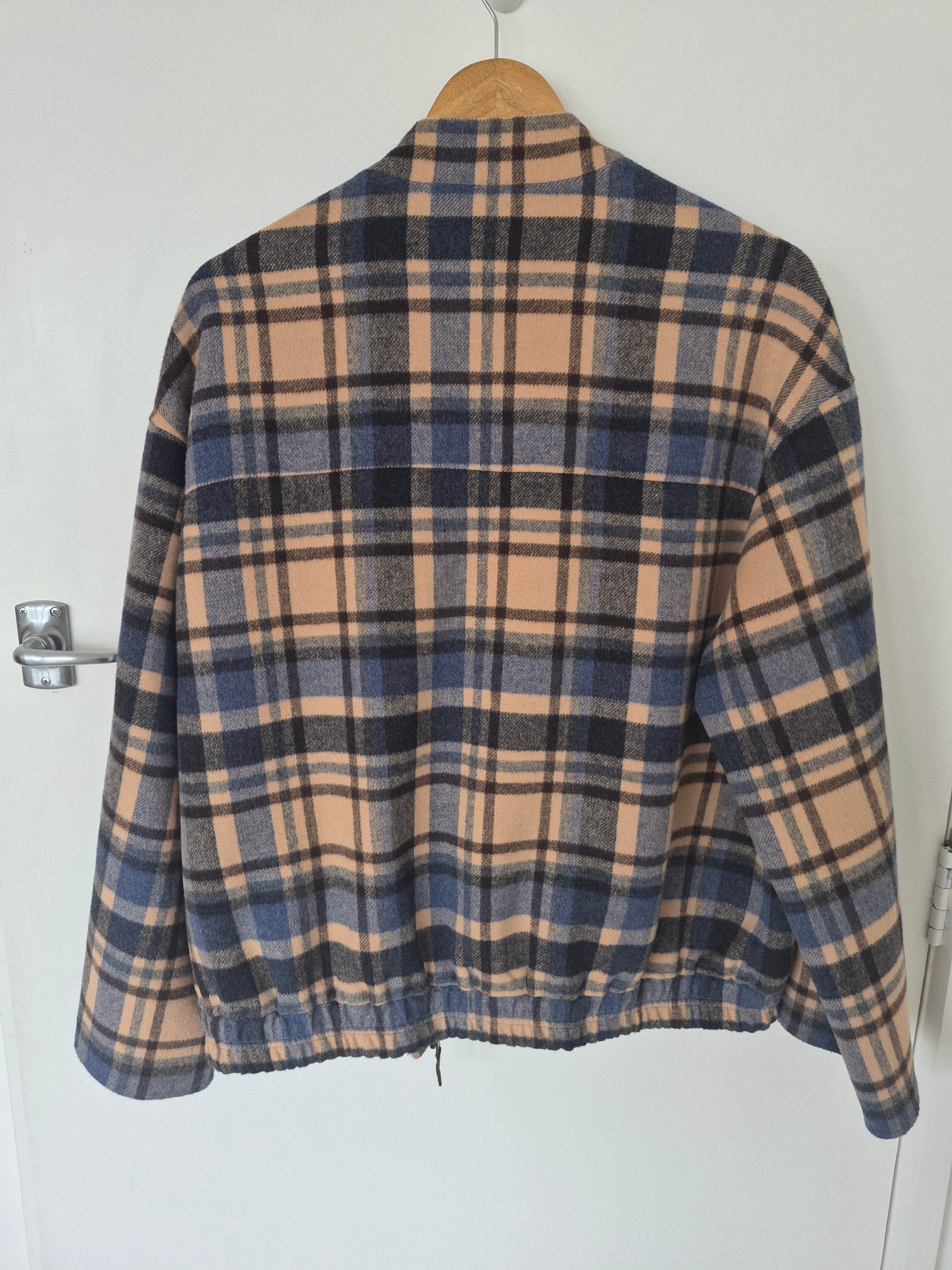 Max Wool Blend Bomber Jacket | Size S