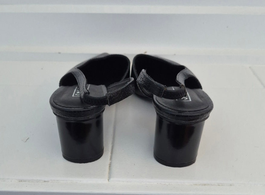 Sol Sana Black Heels | Size 40