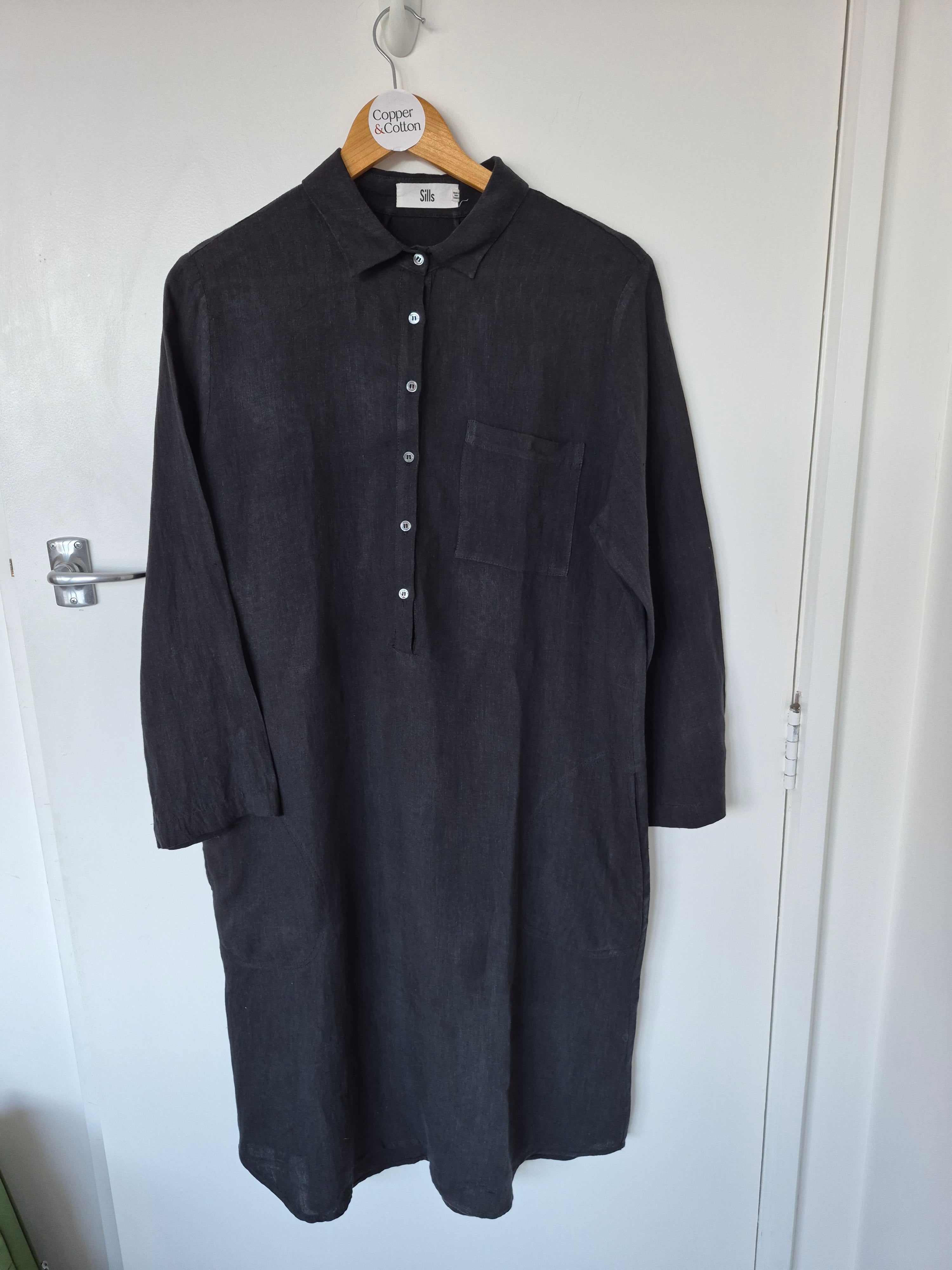 Sills Linen Dress | Size 10