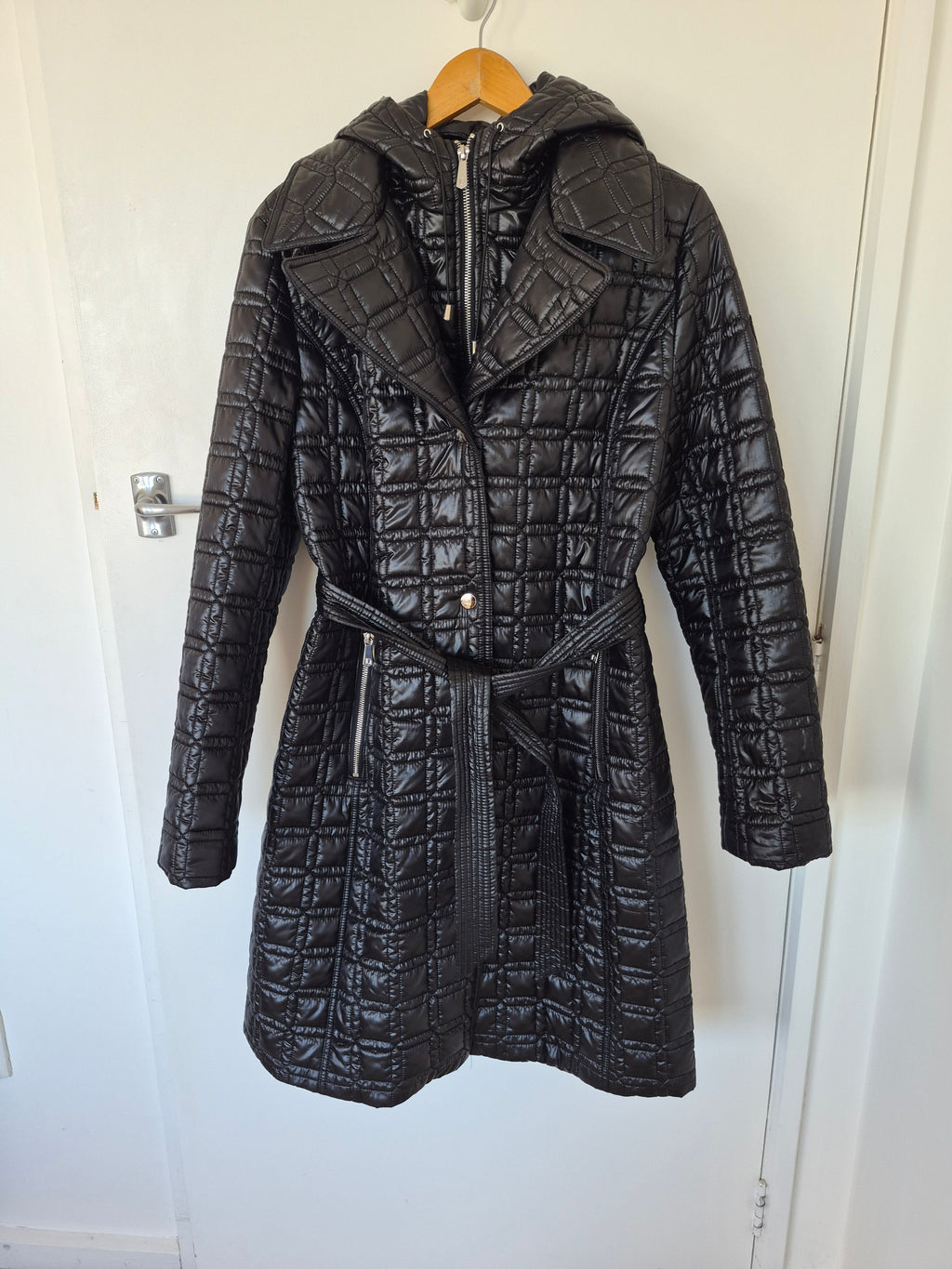 Dawn Levy Quilted Coat | Size L