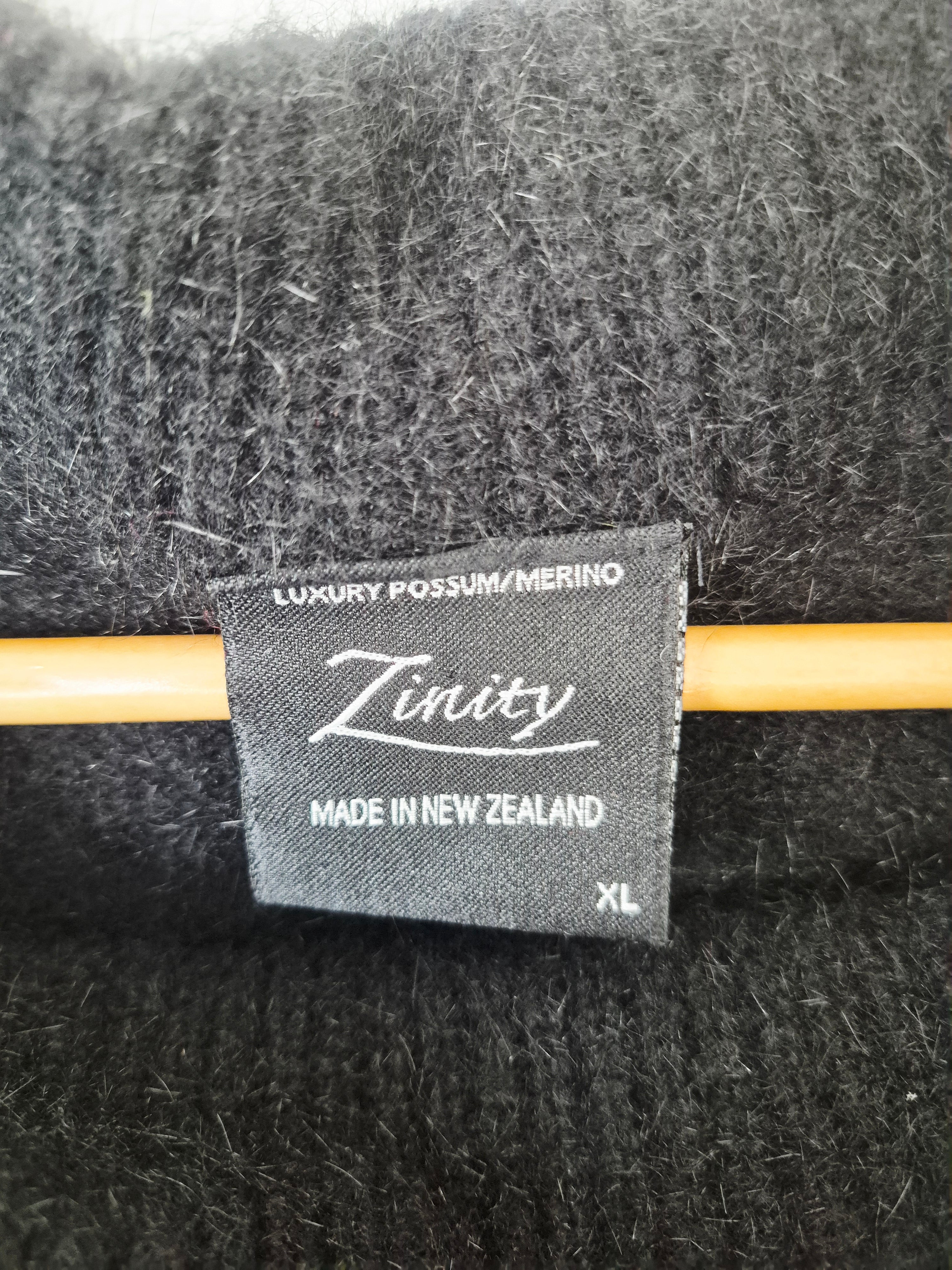 Zinnity Possum Merino Vest | Size XL