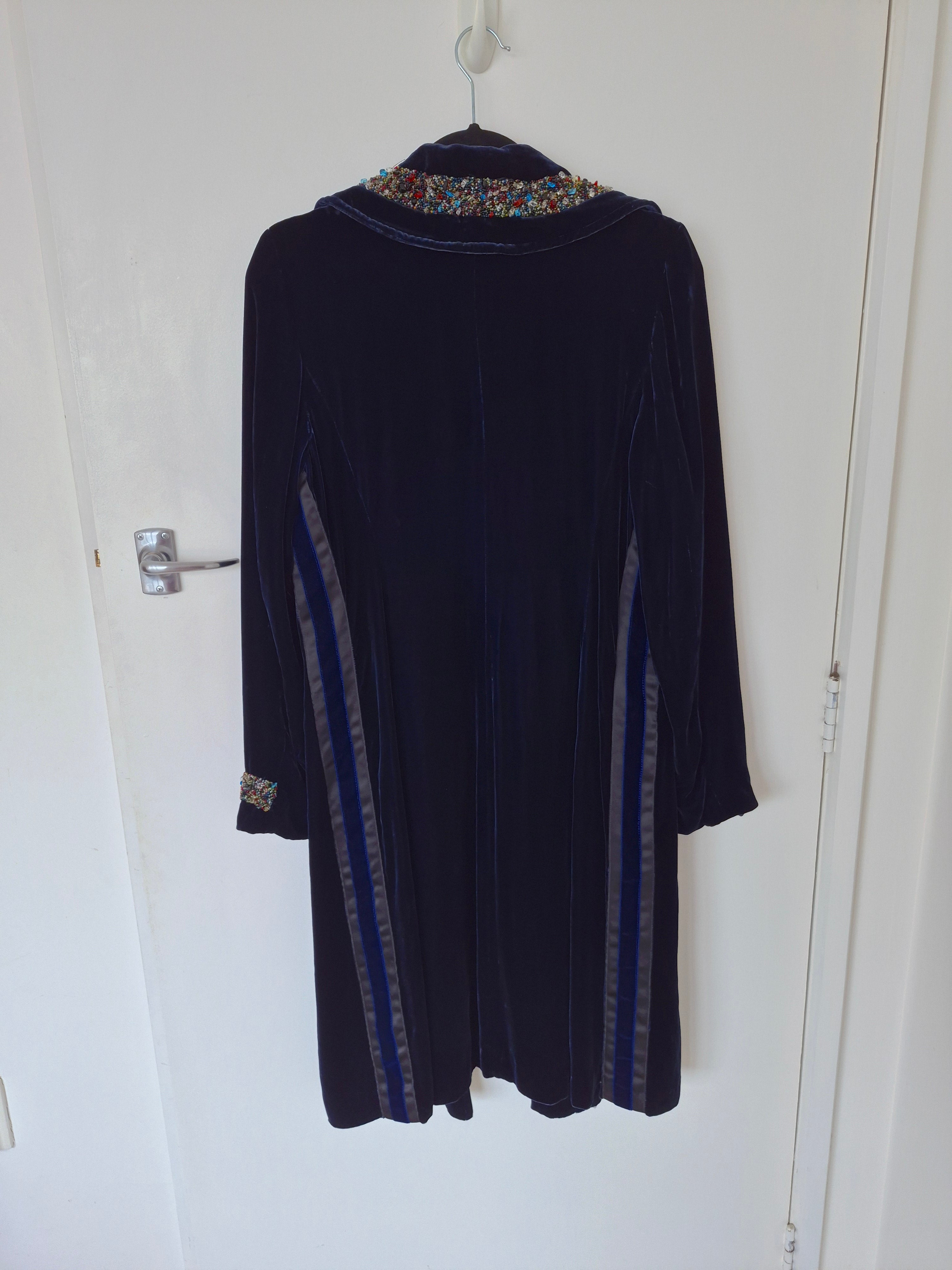 Trelise Cooper Velvet Coat | Size 8