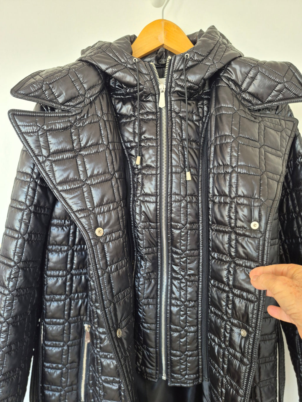 Dawn Levy Quilted Coat | Size L