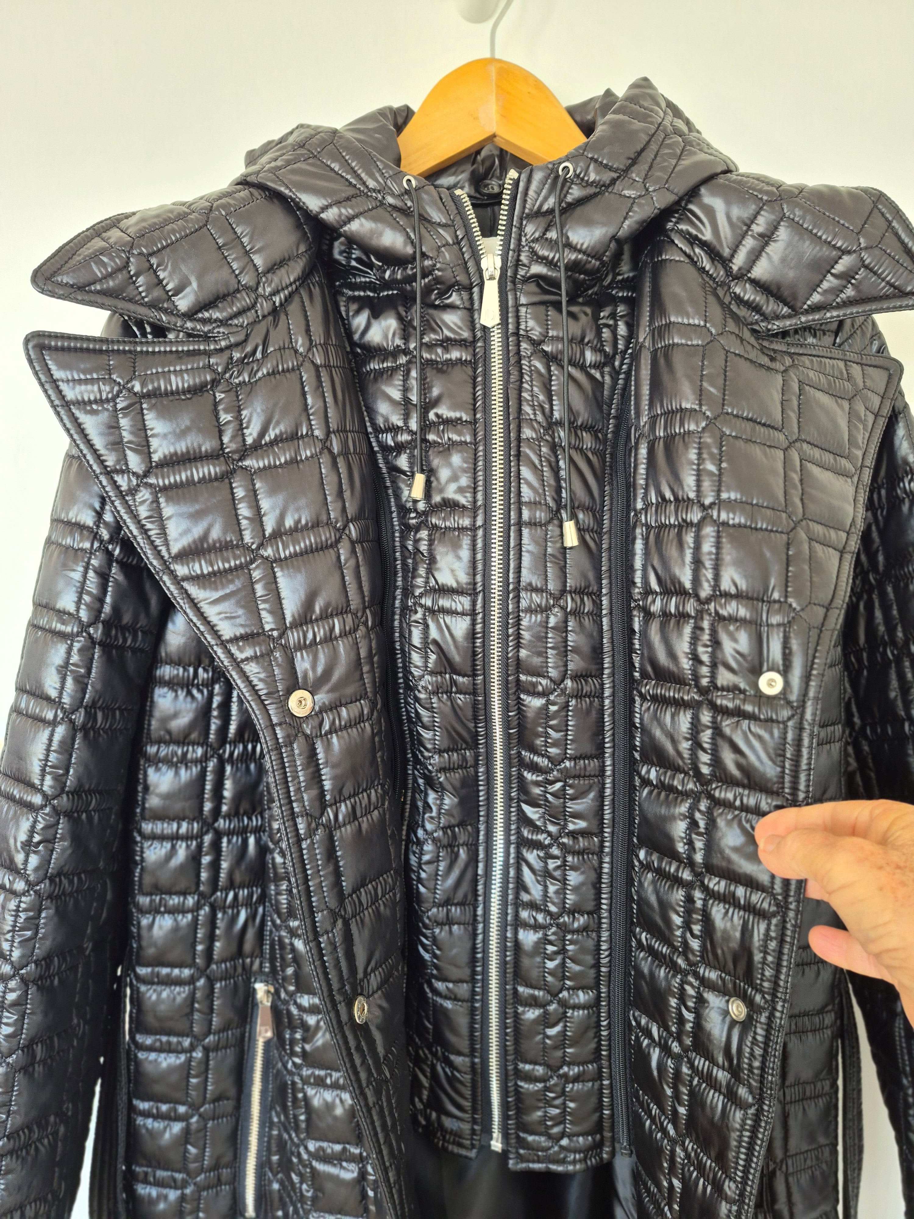 Dawn Levy Quilted Coat | Size L
