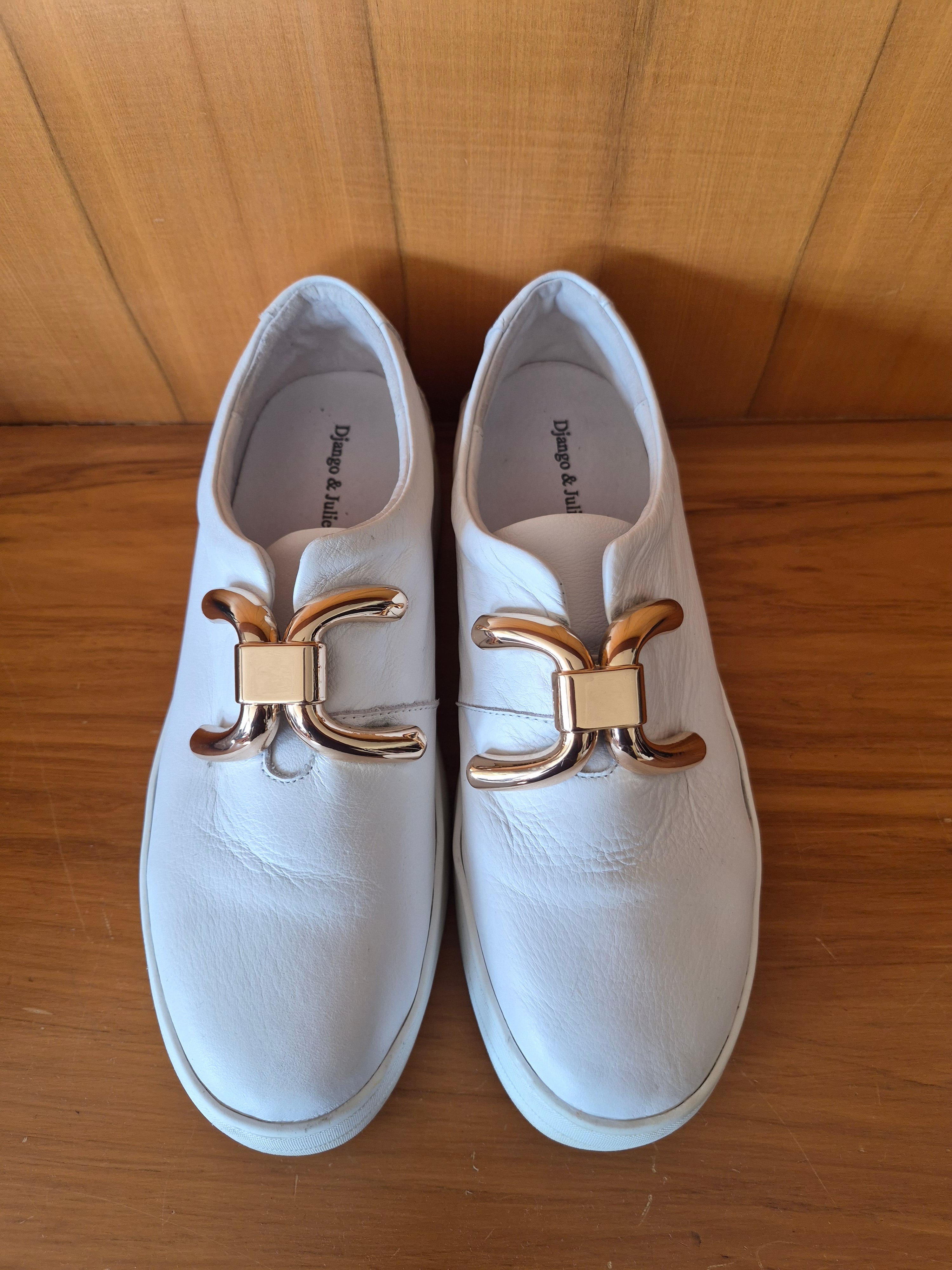 Django & Juliette White Sneaker | Size 40