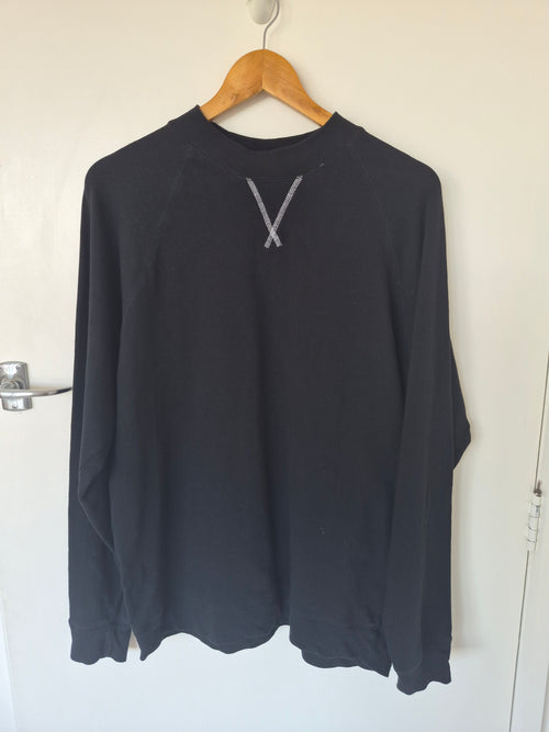 Bassike Black Sweatshirt | Size M