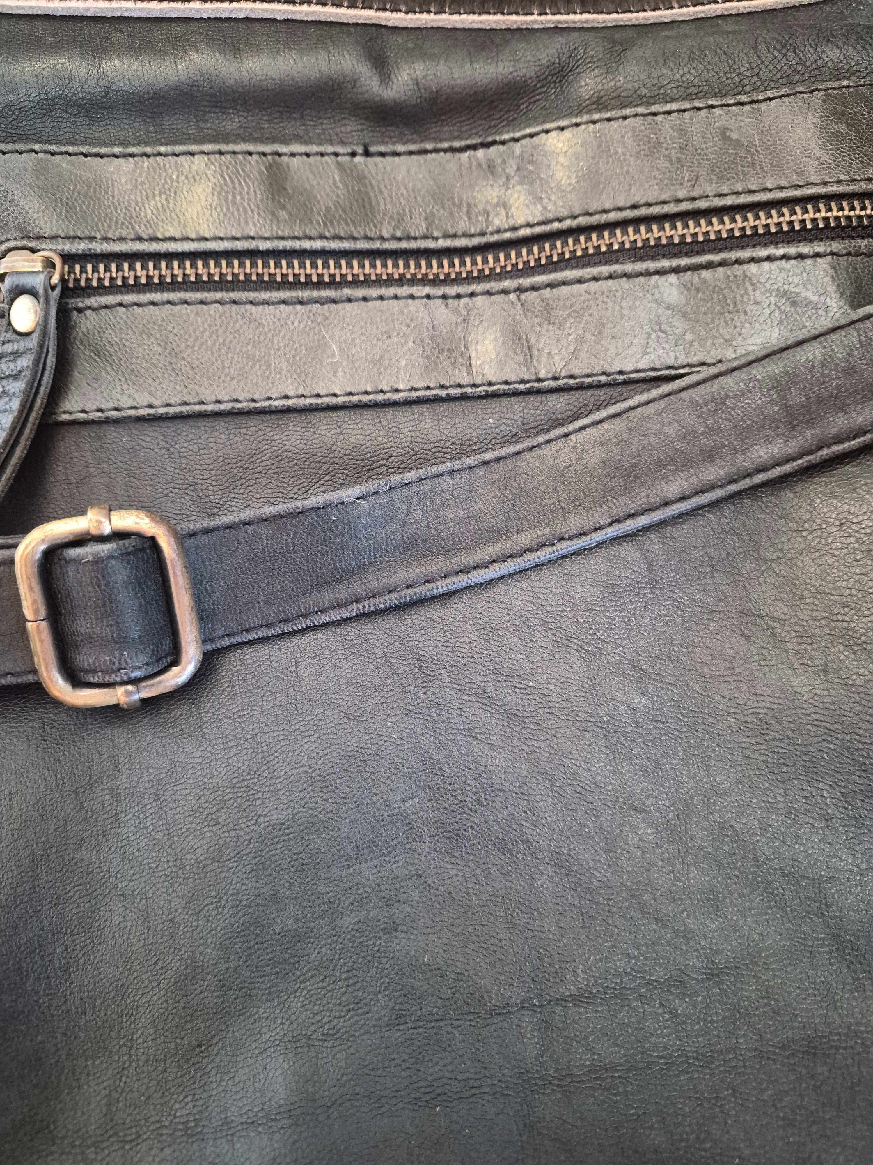 Furmoo Cowhide & Leather Satchel