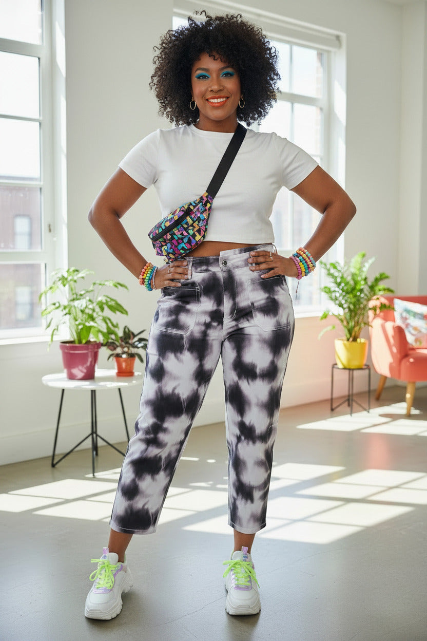 Funky Staff Cotton Pants | Size L
