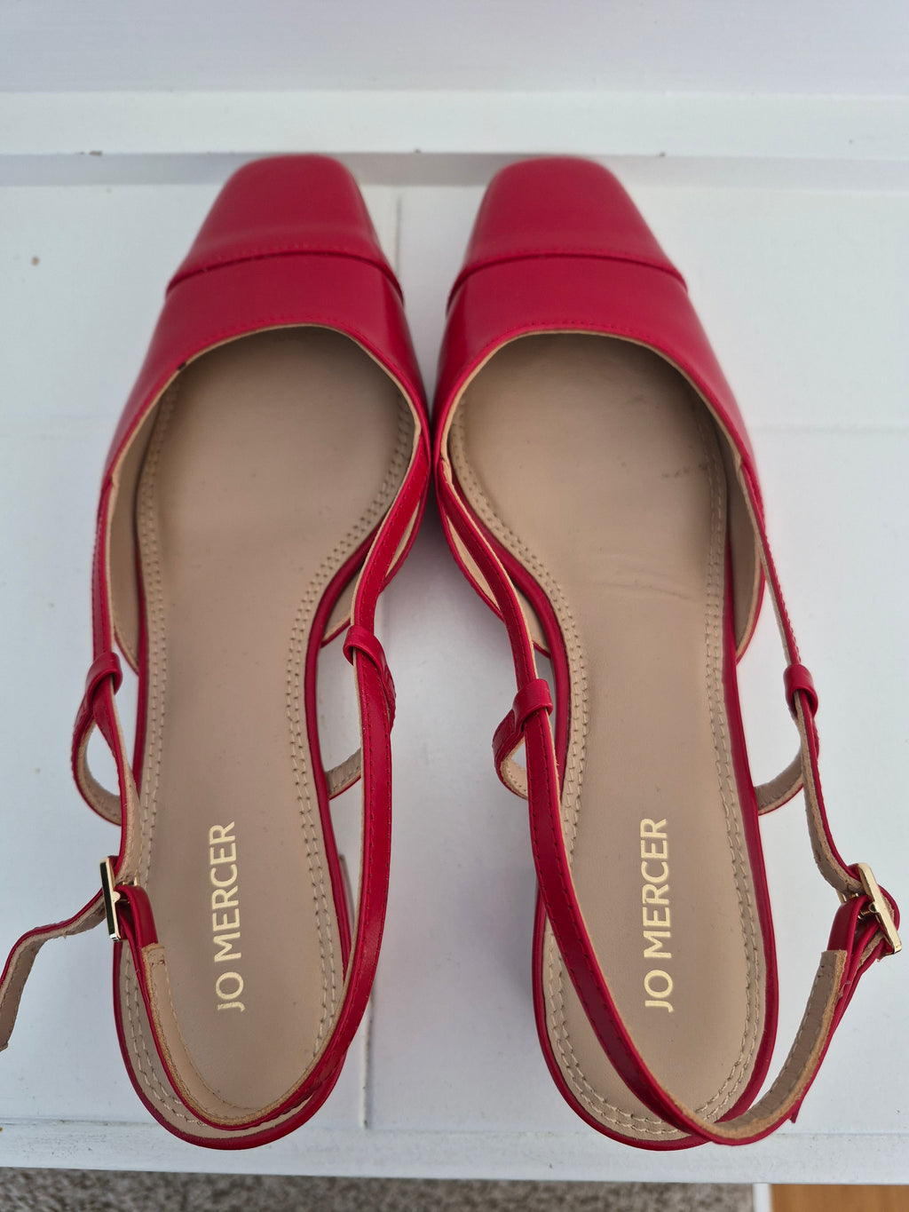 Jo Mercer Red Heels | Size 40