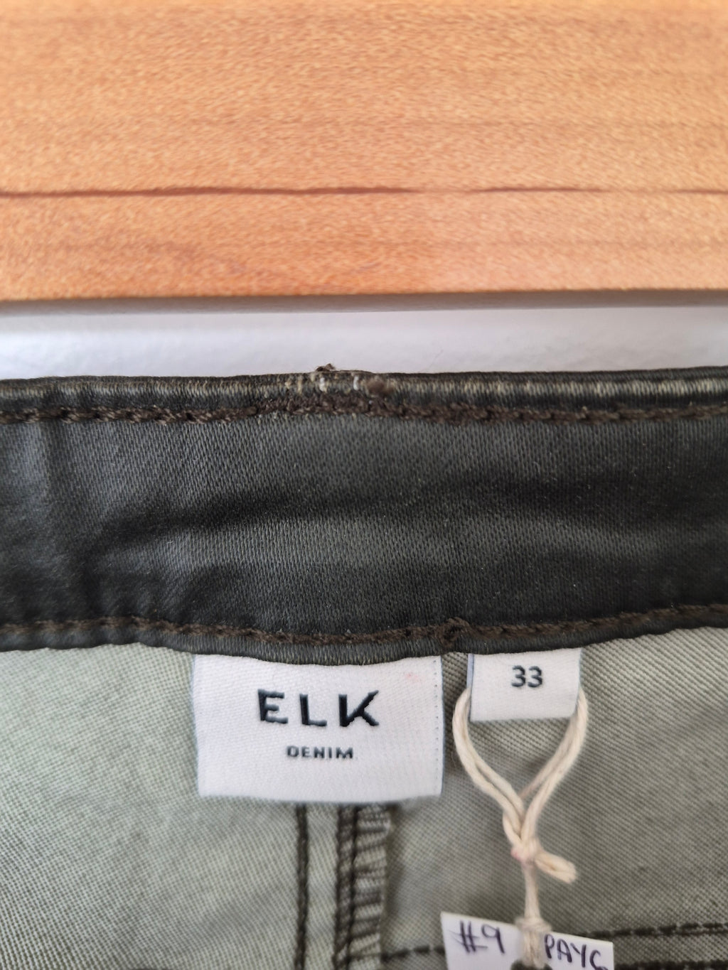 Elk High Rise Waxed Skinny Jeans | Size 16