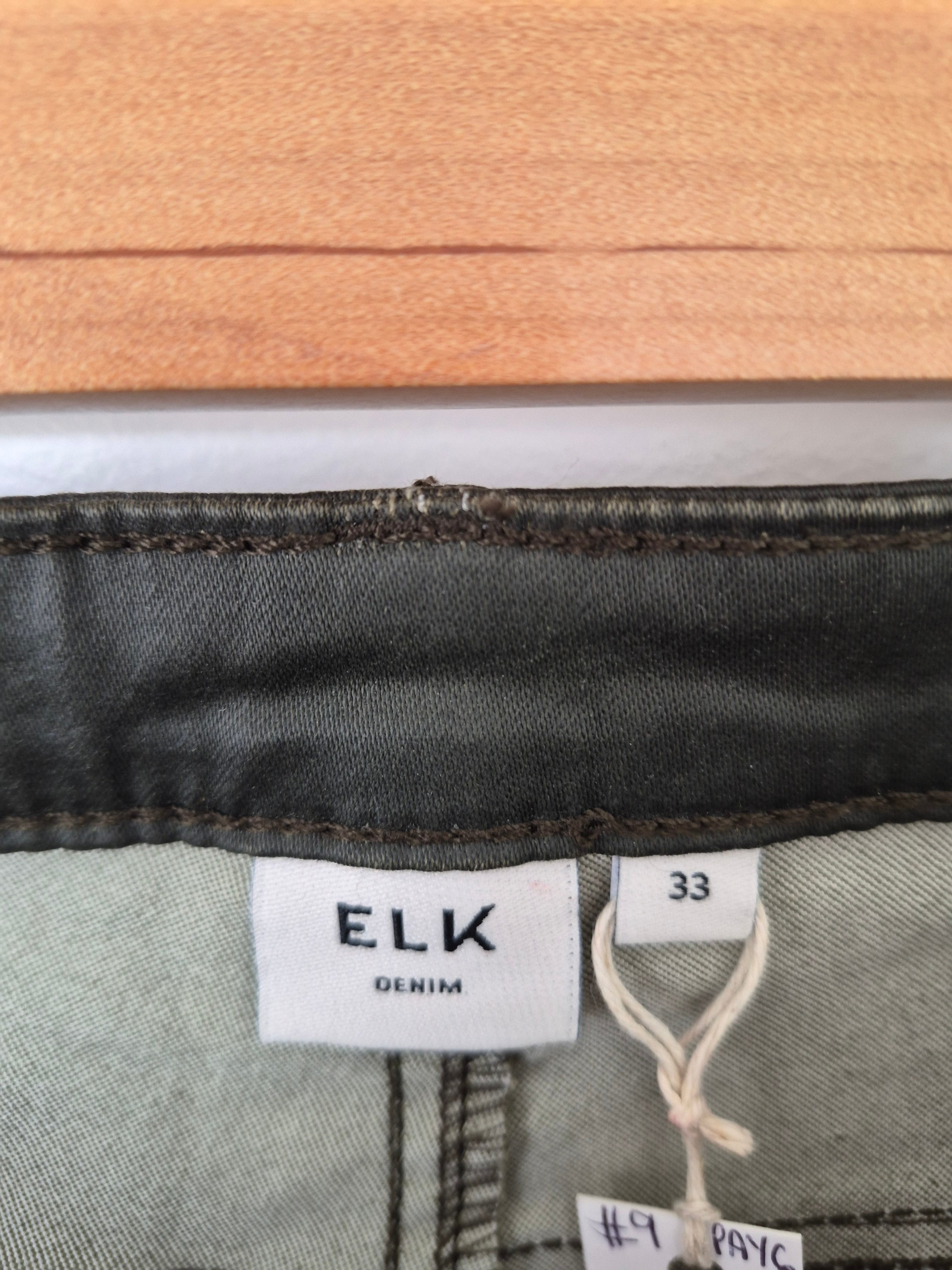 Elk High Rise Waxed Skinny Jeans | Size 16