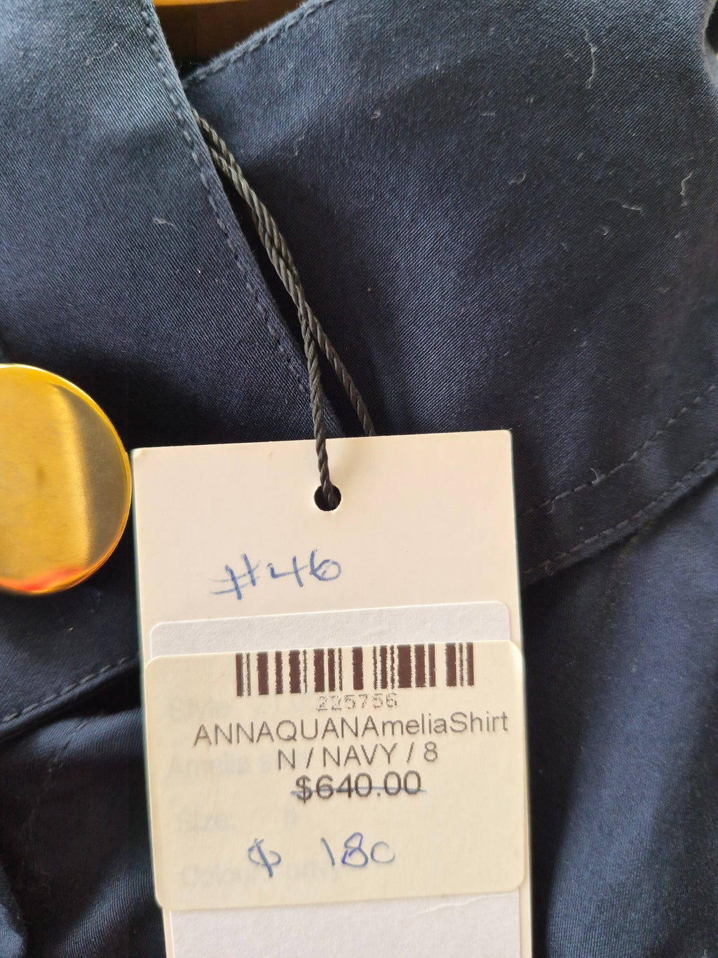 Anna Quan Amelia Shirt | Size 8