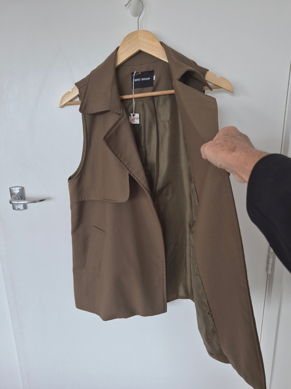 6DU Shop Khaki Vest | Size M