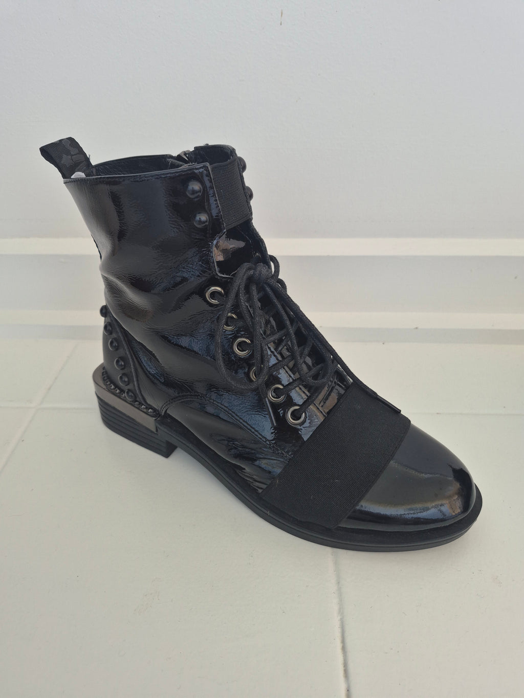 Minx Patent Ankle Boot | Size 36