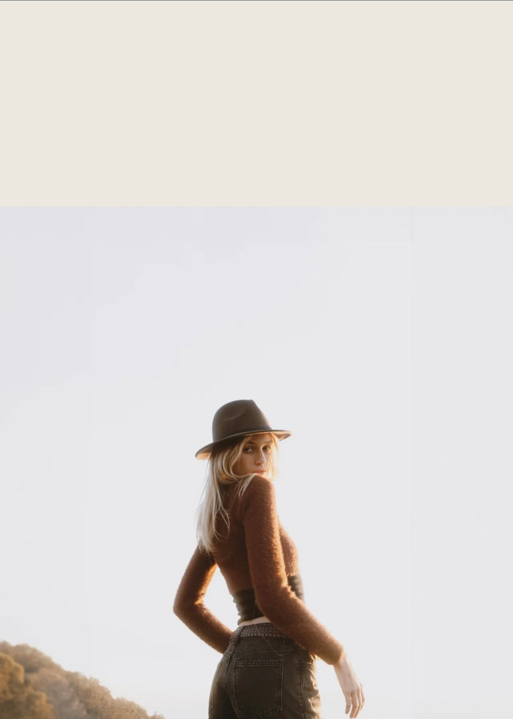 Will & Bear Fedora Hat Sz S