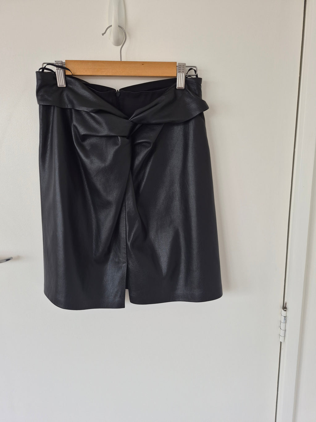 Nanushka Pleather Mini Skirt | Size S/M