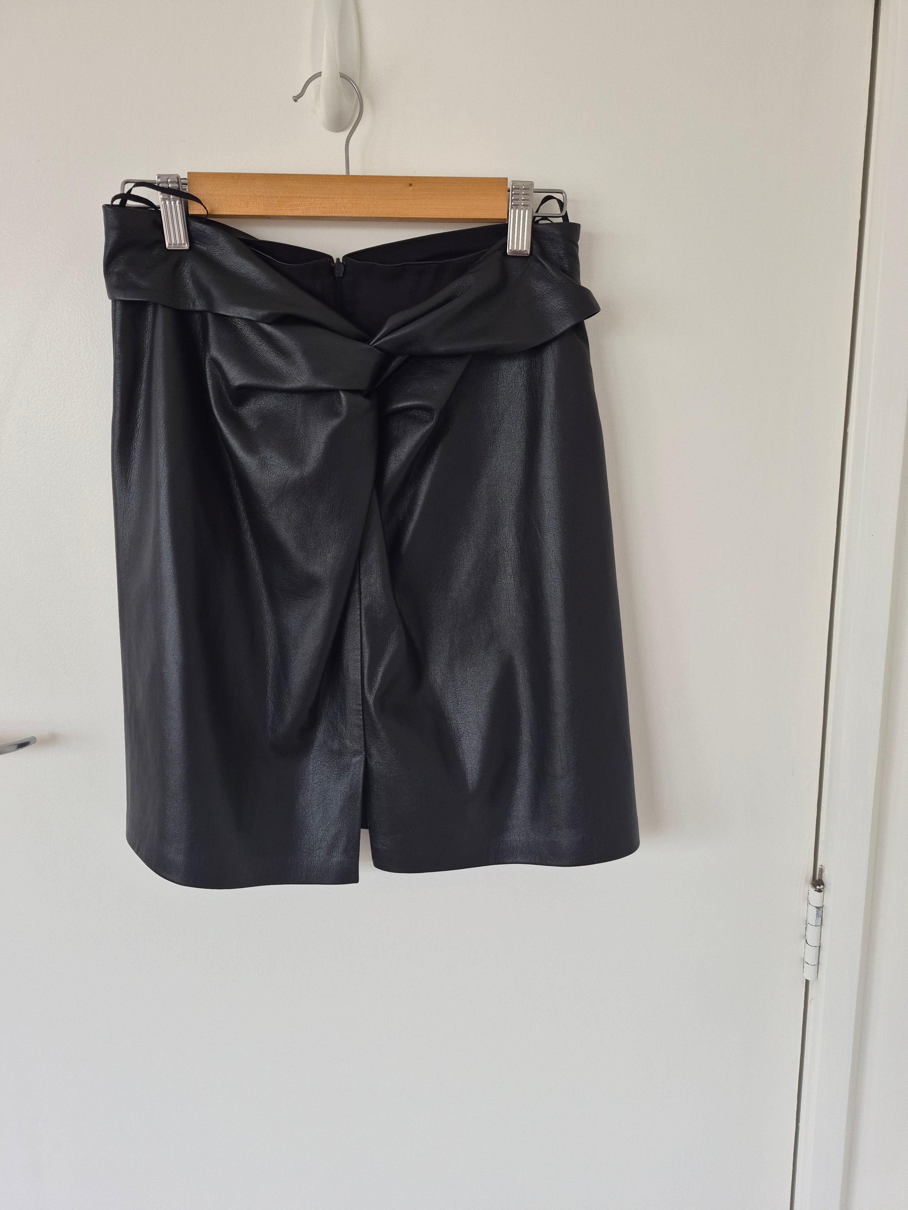 Nanushka Pleather Mini Skirt | Size S/M