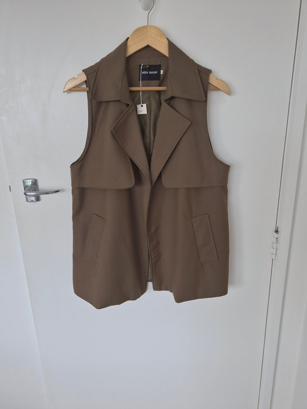 6DU Shop Khaki Vest | Size M