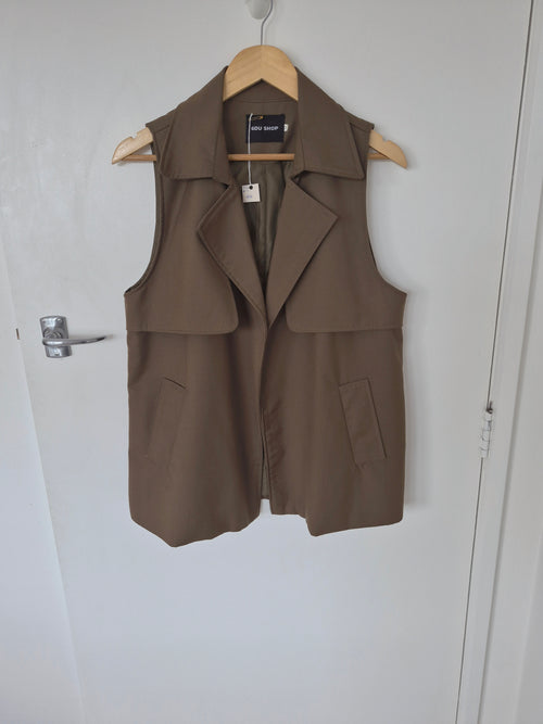 6DU Shop Khaki Vest | Size M