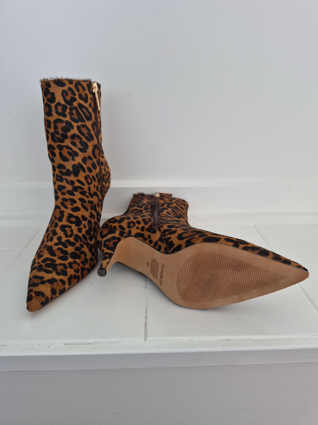 Jo Mercer Mid Ankle Boot | Size 40