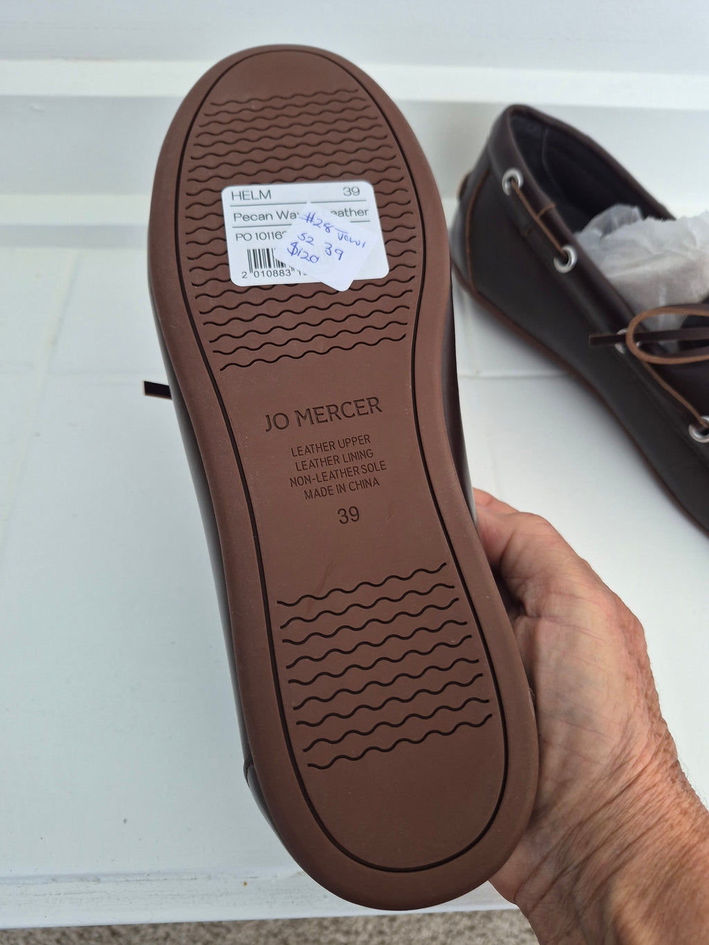 Jo Mercer Helm Loafers | Size 39