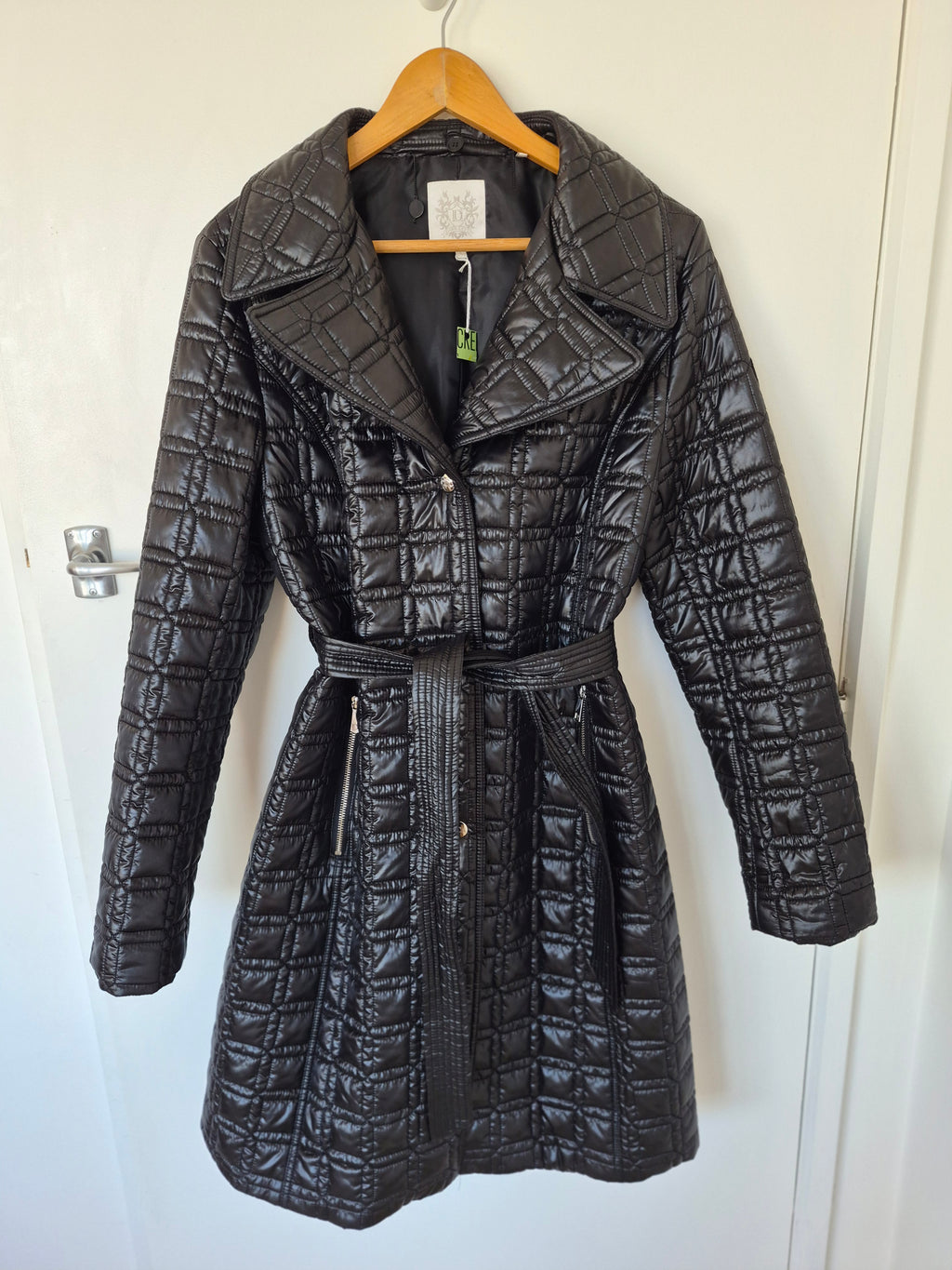 Dawn Levy Quilted Coat | Size L