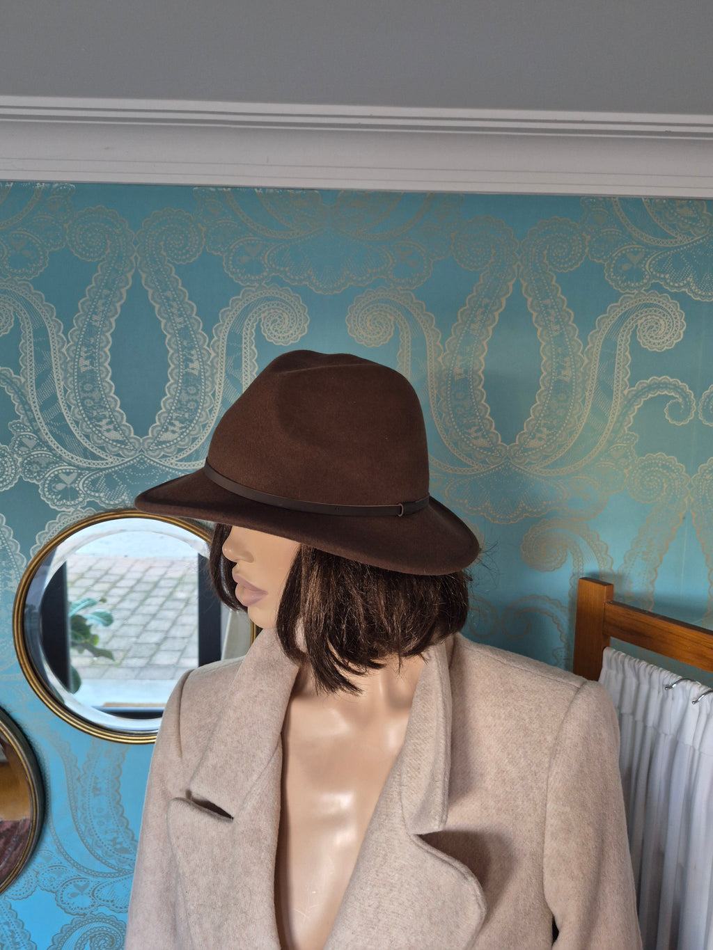 Will & Bear Fedora Hat Sz S