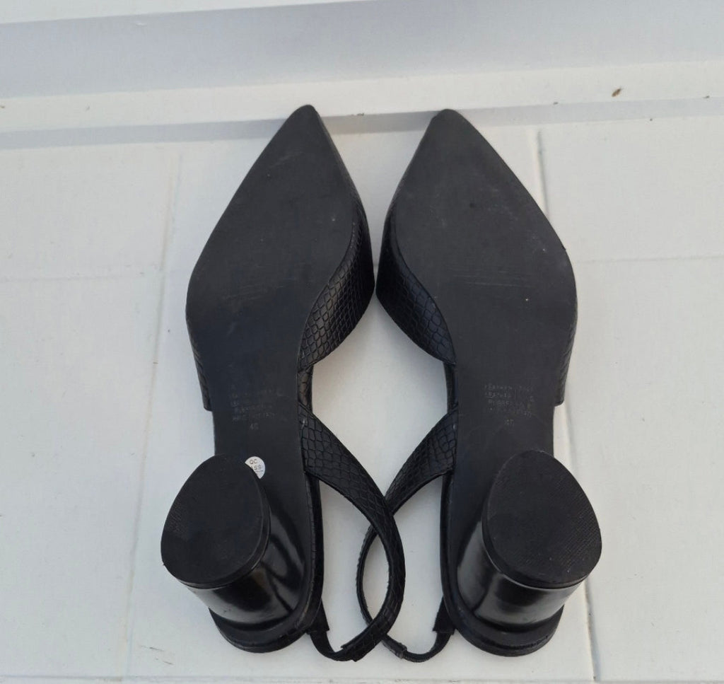 Sol Sana Black Heels | Size 40