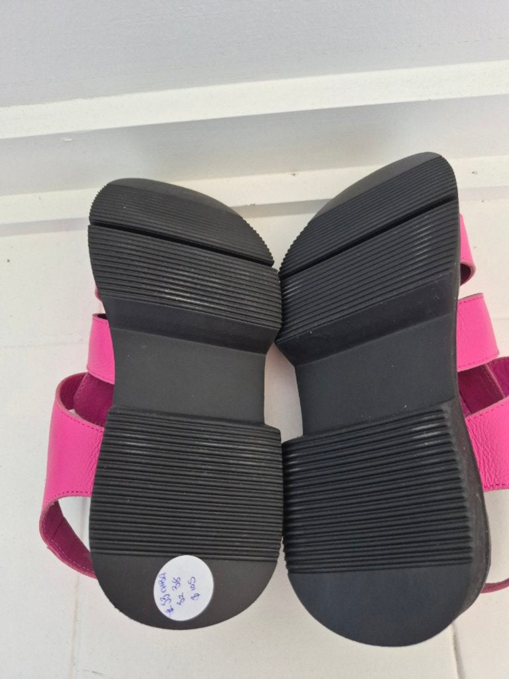 Tamara London Pink Bimp Fuchsia Sandals | Sz 37
