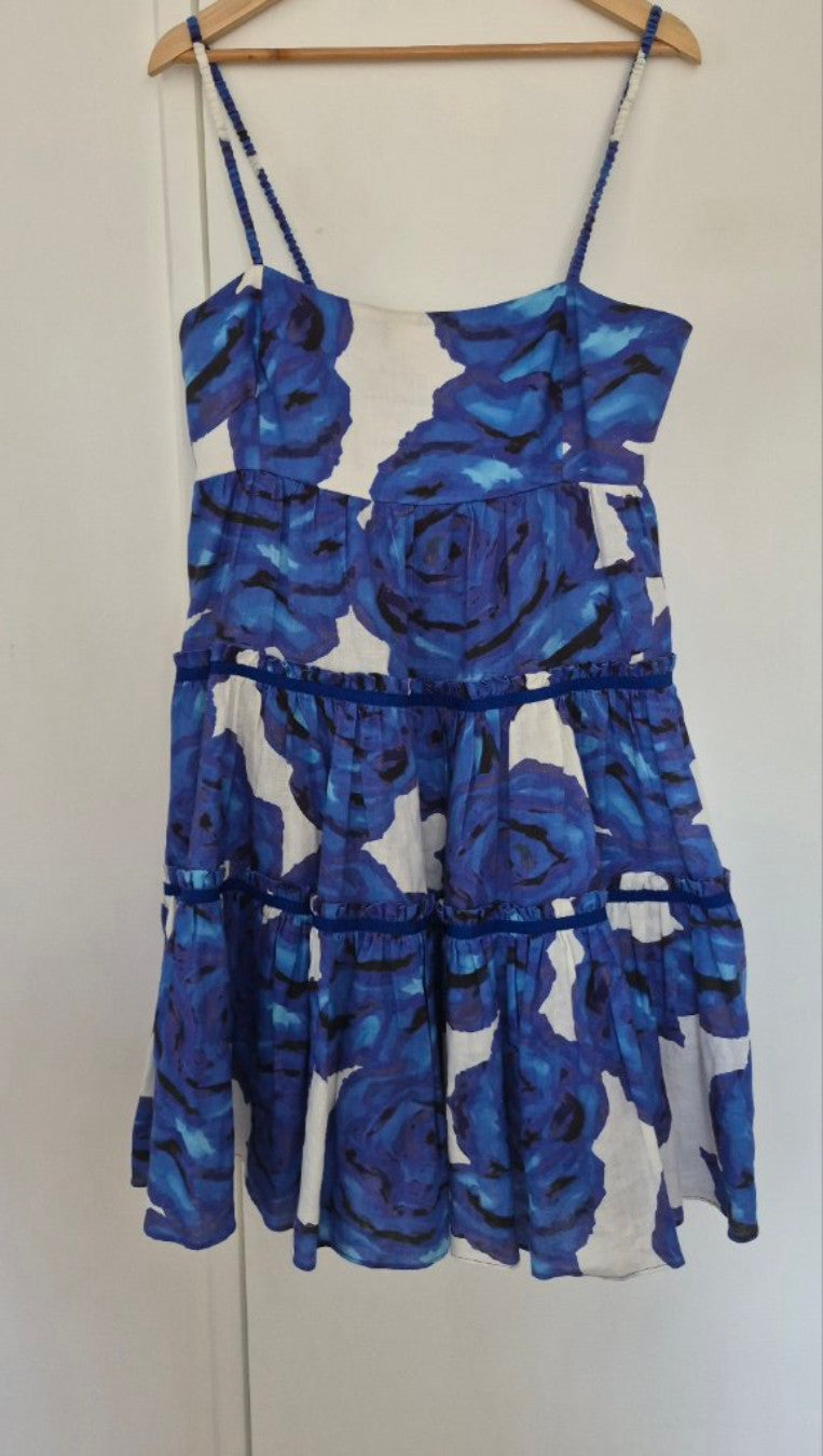 Front view of Trelise Cooper Summer Time Dress Size M, preloved designer clothing at Copper & Cotton