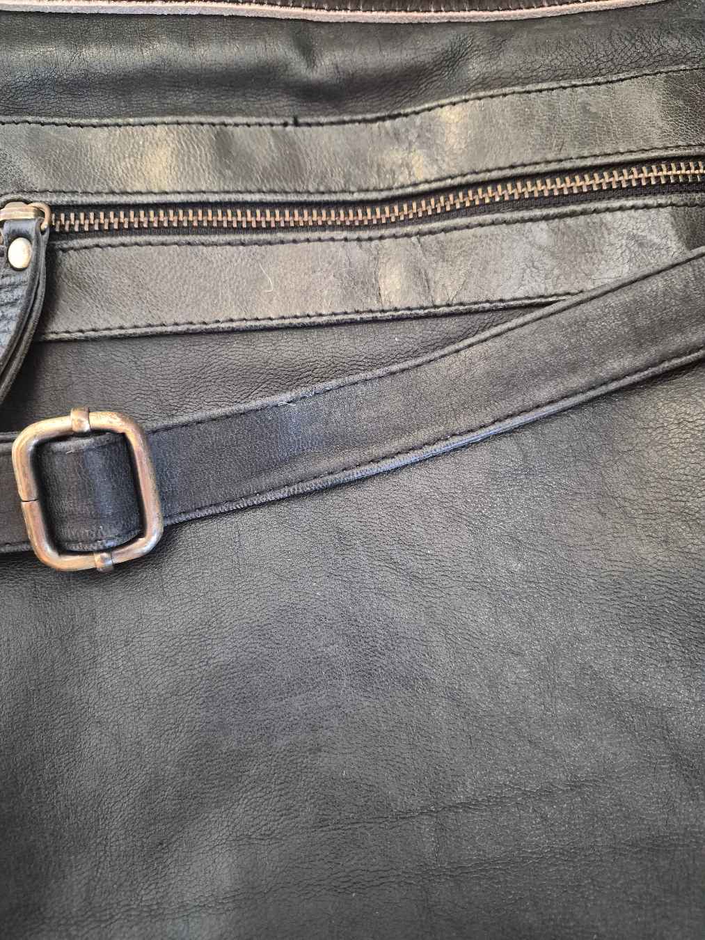 Furmoo Cowhide & Leather Satchel