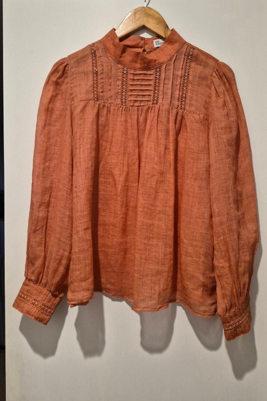Front view of Zoe Kratzmann Top Size 1, preloved designer clothing at Copper & Cotton